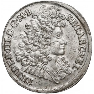 Niemcy, Brandenburgia-Prusy, Fryderyk III, 2/3 talara (gulden) 1691