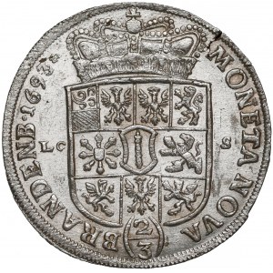 Deutschland, Brandenburg-Preußen, Friedrich III., 2/3 Taler (Gulden) 1693