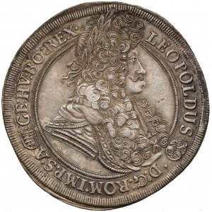 Węgry, Leopold I, Talar 1696 KB, Kremnica
