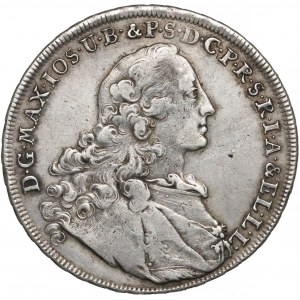 Niemcy, Bawaria, Maksymilian III, Talar 1758