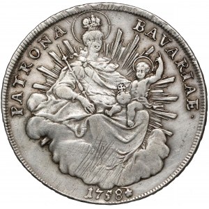 Niemcy, Bawaria, Maksymilian III, Talar 1758