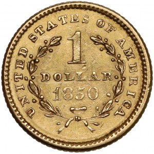 USA, 1 dolar 1850