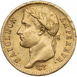 France, Napoleon Bonaparte, 20 Francs 1810-A