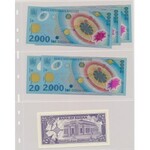 Album with modern World Paper Money (74pcs)