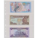 Album with modern World Paper Money (74pcs)