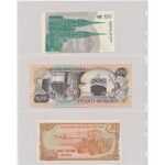 Album with modern World Paper Money (74pcs)