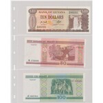 Album with modern World Paper Money (74pcs)