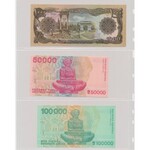 Album with modern World Paper Money (74pcs)