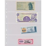 Album with modern World Paper Money (74pcs)