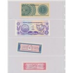 Klaser banknotów - ŚWIAT (74szt)