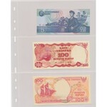 Album with modern World Paper Money (74pcs)