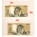 Francja, album banknotów w tym rzadsze (185szt)