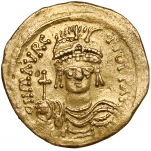 Byzantine Empire, Maurice Tiberius, AV Solidus (582 - 602)