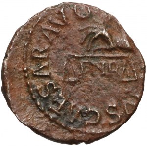 Roman Empire, Claudius (41-54) AE Quadrans