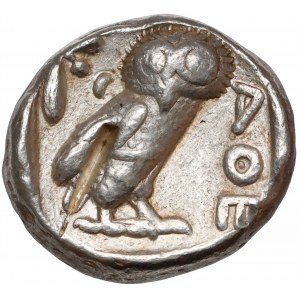 Attica, Athens, AR Tetradrachm (454-404) 