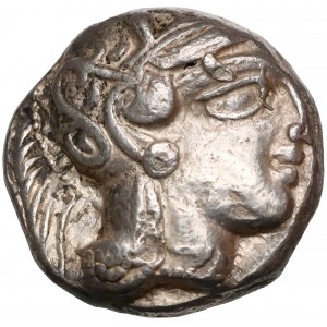 Attyka, Ateny, Tetradrachma (454-404) - Sówka