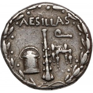 Macedon, Thessalonica, Aesillas Quaestor, AR Tetradrachm (95-70)