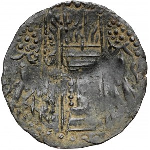 Shri Sahi, Plemiona Hunów, Brązowa Drachma (560-620)