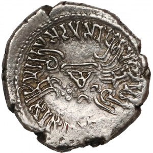Indie Zachodnie, Rudradaman I (130-150) Hemidrachma
