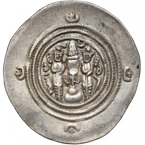 Sasanidzi, Khusro II Parwiz, Drachma 21 rok panowania (~610 r.)