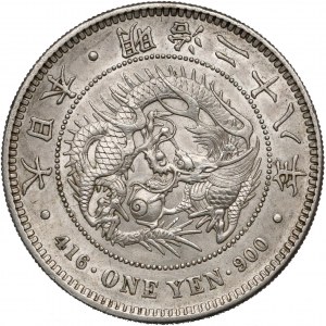 Japonia, 1 yen 28 rok Meiji (1895)