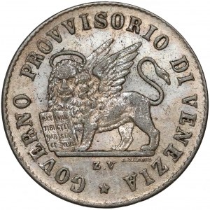 Italy, Venice, 15 Centesimi 1848