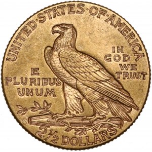 USA, 2-1/2 dolara 1914-D