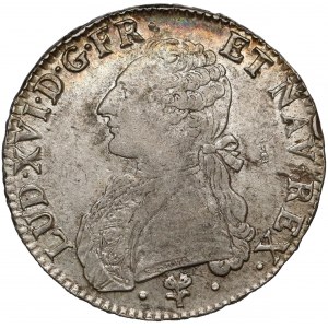 France, Louis XVI, Écu 1785-L, Bayonne