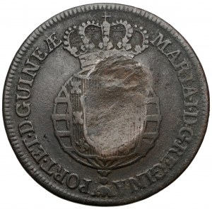 Angola, Maria I, 1/2 Macuta 1789
