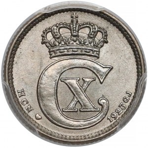 Denmark, Christian X, 10 Ore 1923 - PCGS MS64