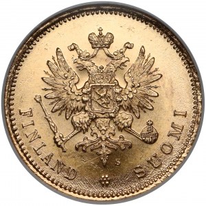 Finlandia / Rosja, Mikołaj II, 20 markkaa 1913 - mennicze