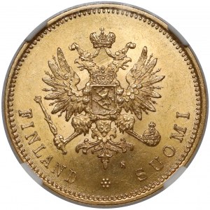 Finlandia / Rosja, Aleksander II, 20 markkaa 1879 - mennicze