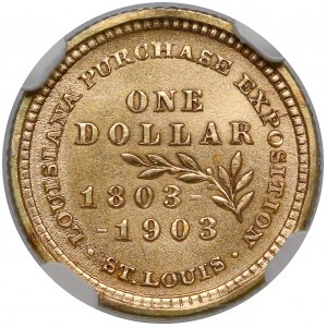 USA, Dollar 1903 - Louisiana Purchase - McKinley / St. Louis