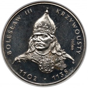 Próba NIKIEL 50 złotych 1982 Bolesław III Krzywousty