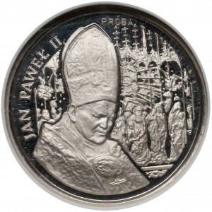 Próba NIKIEL 20.000 złotych 1991 Jan Paweł II - ołtarz