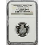 Próba NIKIEL 2.000 złotych 1988 Jan Paweł II - X lat pontyfikatu