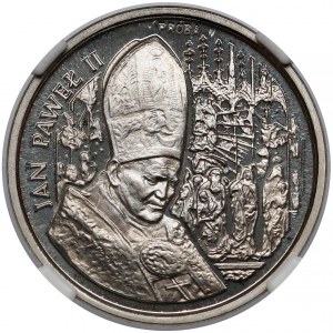 Próba NIKIEL 50.000 złotych 1991 Jan Paweł II - ołtarz