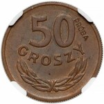 Próba MIEDŹ 50 groszy 1949 - rzadkość