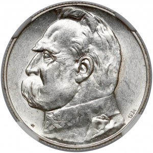 Strzelecki, Piłsudski 5 złotych 1934