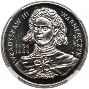 Próba NIKIEL 10.000 złotych 1992 Władysław III Warneńczyk
