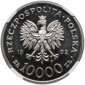 Próba NIKIEL 10.000 złotych 1992 Władysław III Warneńczyk