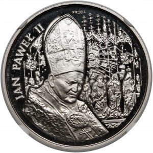 Próba NIKIEL 200.000 złotych 1991 Jan Paweł II - ołtarz