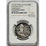 Próba NIKIEL 200.000 złotych 1991 Jan Paweł II - ołtarz