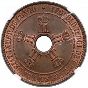 Kongo belgijskie, 10 centimes 1888