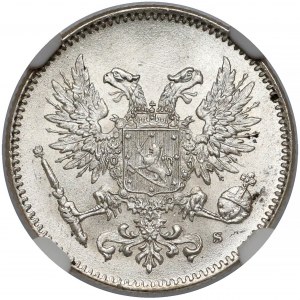 Finlandia / Rosja, Mikołaj II, 50 penniä 1917