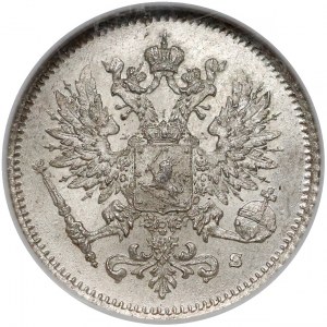 Finland / Russia, Nicholas II, 25 Penniä 1916