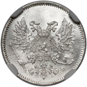 Finland / Russia, Nicholas II, 25 Penniä 1917