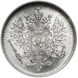 Finland / Russia, Nicholas II, 25 Penniä 1913