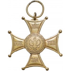Krzyż Virtuti Militari - Niewykończona odkuwka Delande, Francja