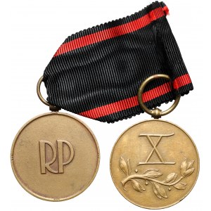 Medal Niepodległości i Medal za Długoletnią Służbę (2szt)